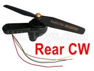 Visuo XS812 Rear CW Motor assembly Parts(Include the Swing Arm,blades,motor,main gear,shaft etc.),Visuo XS812 Parts